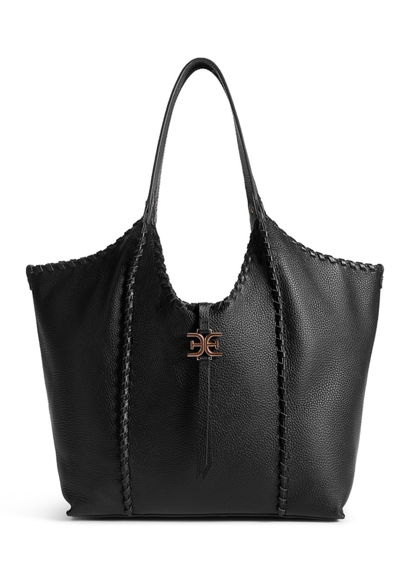Sylvia Medium Whipstitch Expandable Tobo Bag