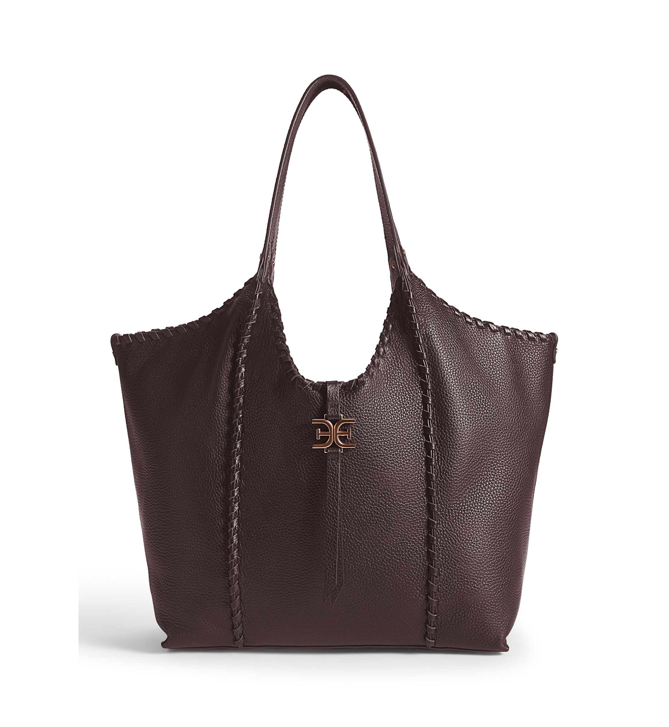   Sylvia Medium Whipstitch Expandable Tobo Bag