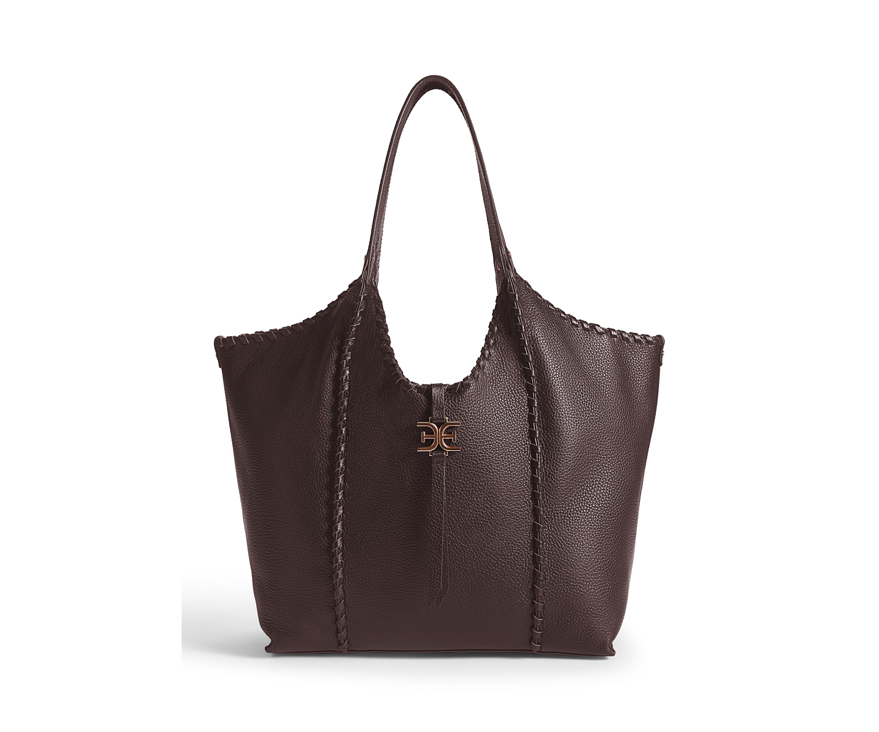   Sylvia Medium Whipstitch Expandable Tobo Bag