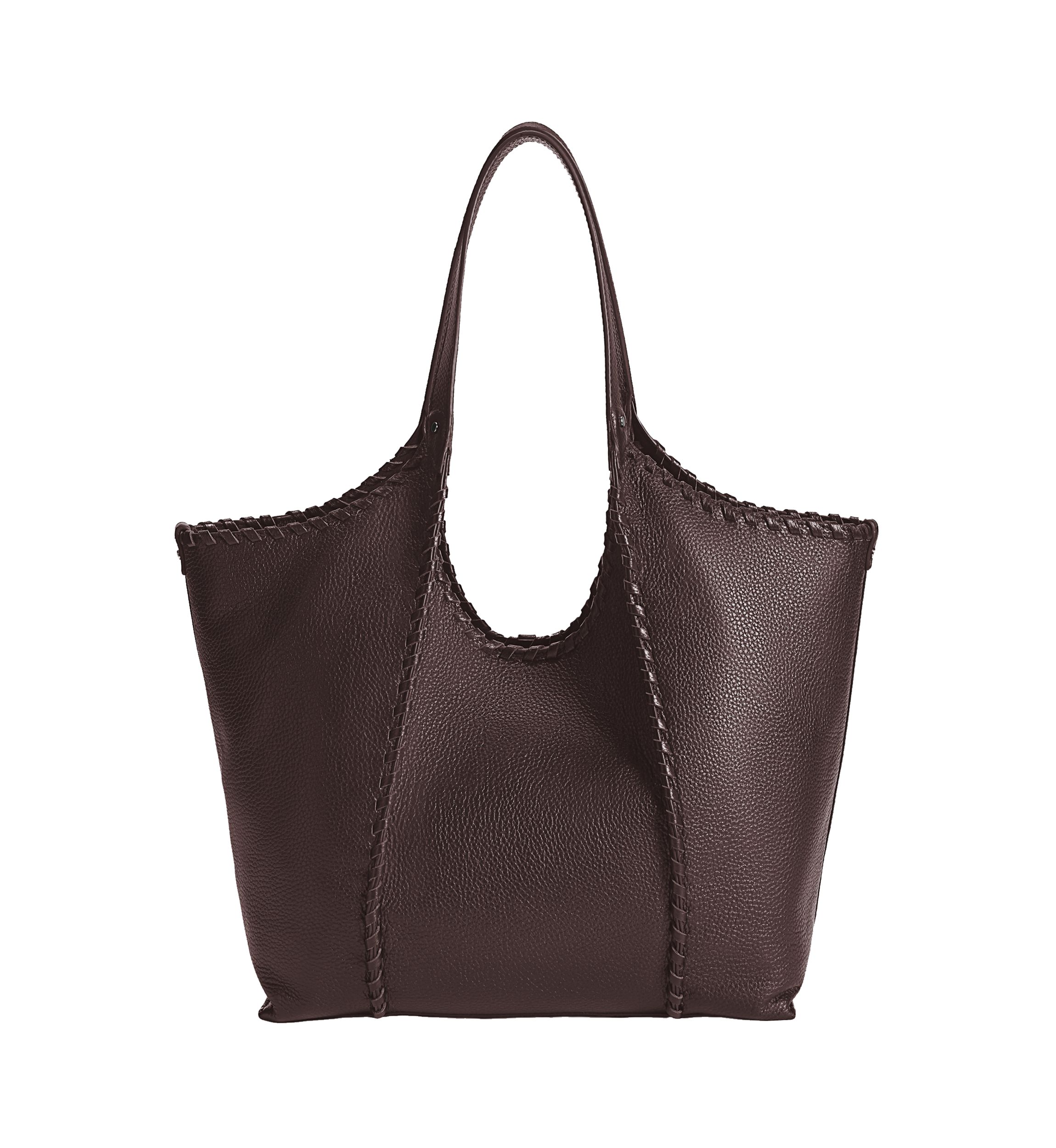   Sylvia Medium Whipstitch Expandable Tobo Bag