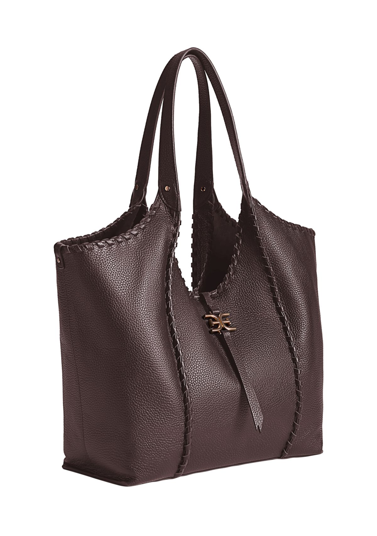   Sylvia Medium Whipstitch Expandable Tobo Bag