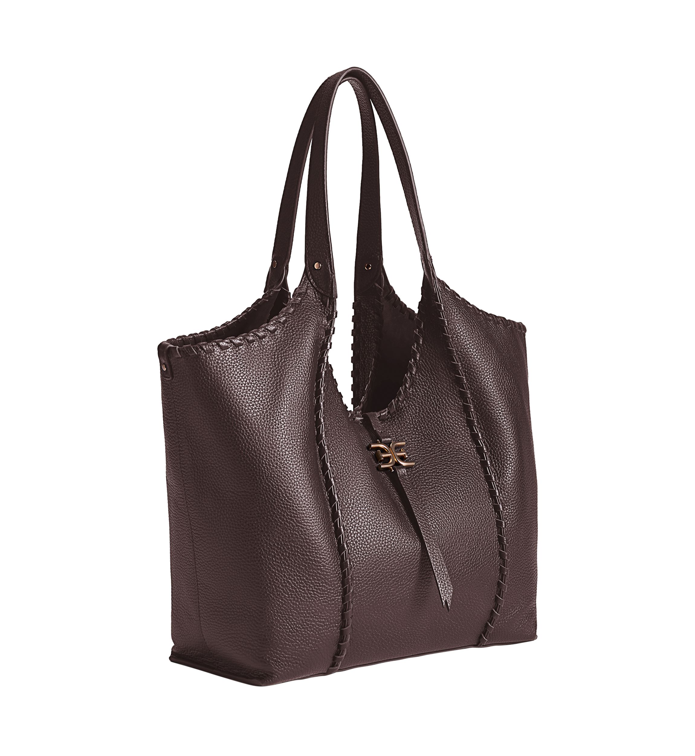   Sylvia Medium Whipstitch Expandable Tobo Bag