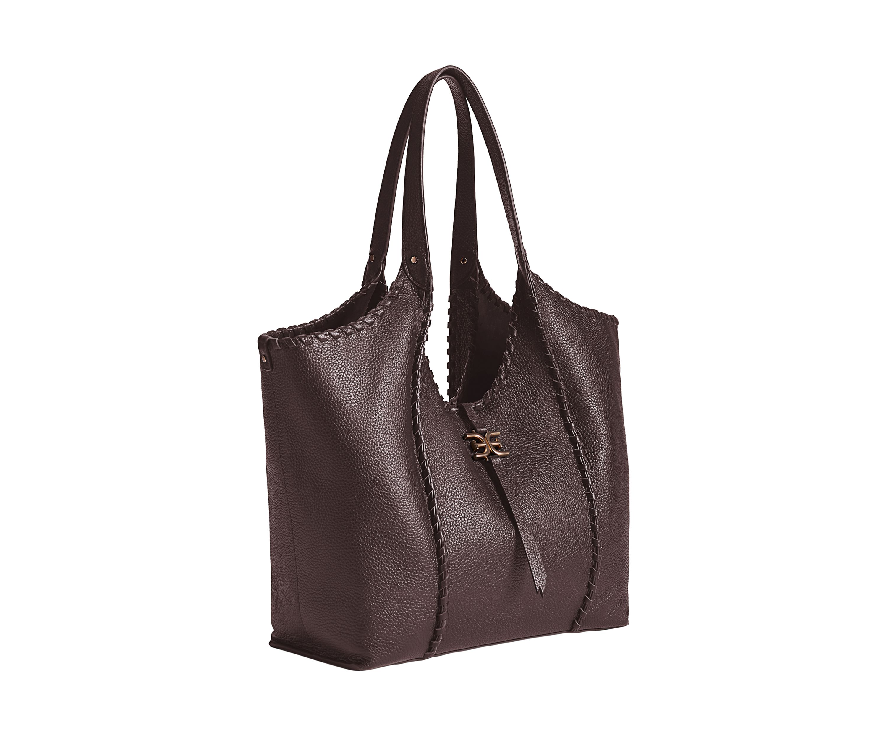   Sylvia Medium Whipstitch Expandable Tobo Bag