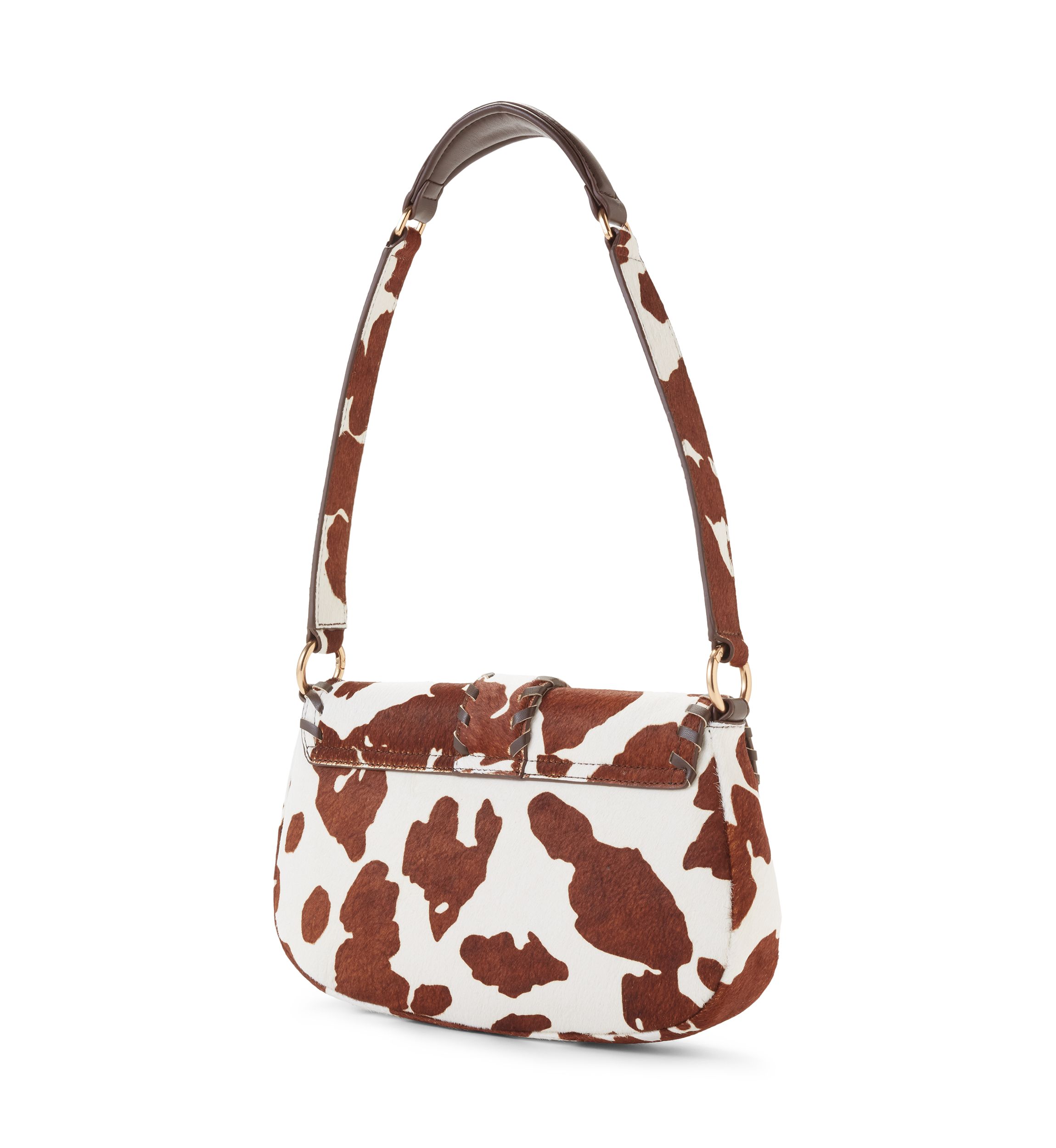 Rue Medium Cow Haircalf Shoulder Bag