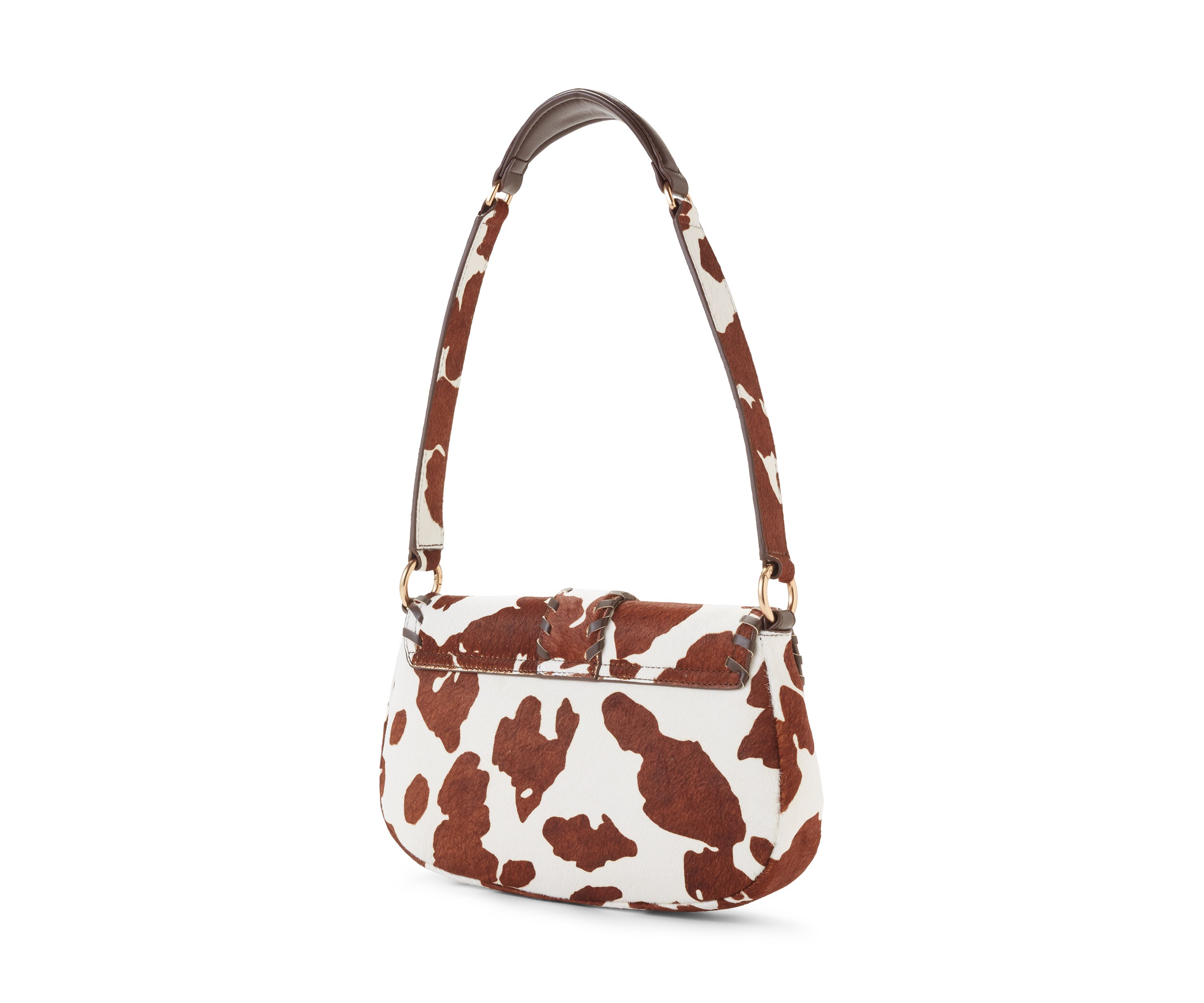 Rue Medium Cow Haircalf Shoulder Bag
