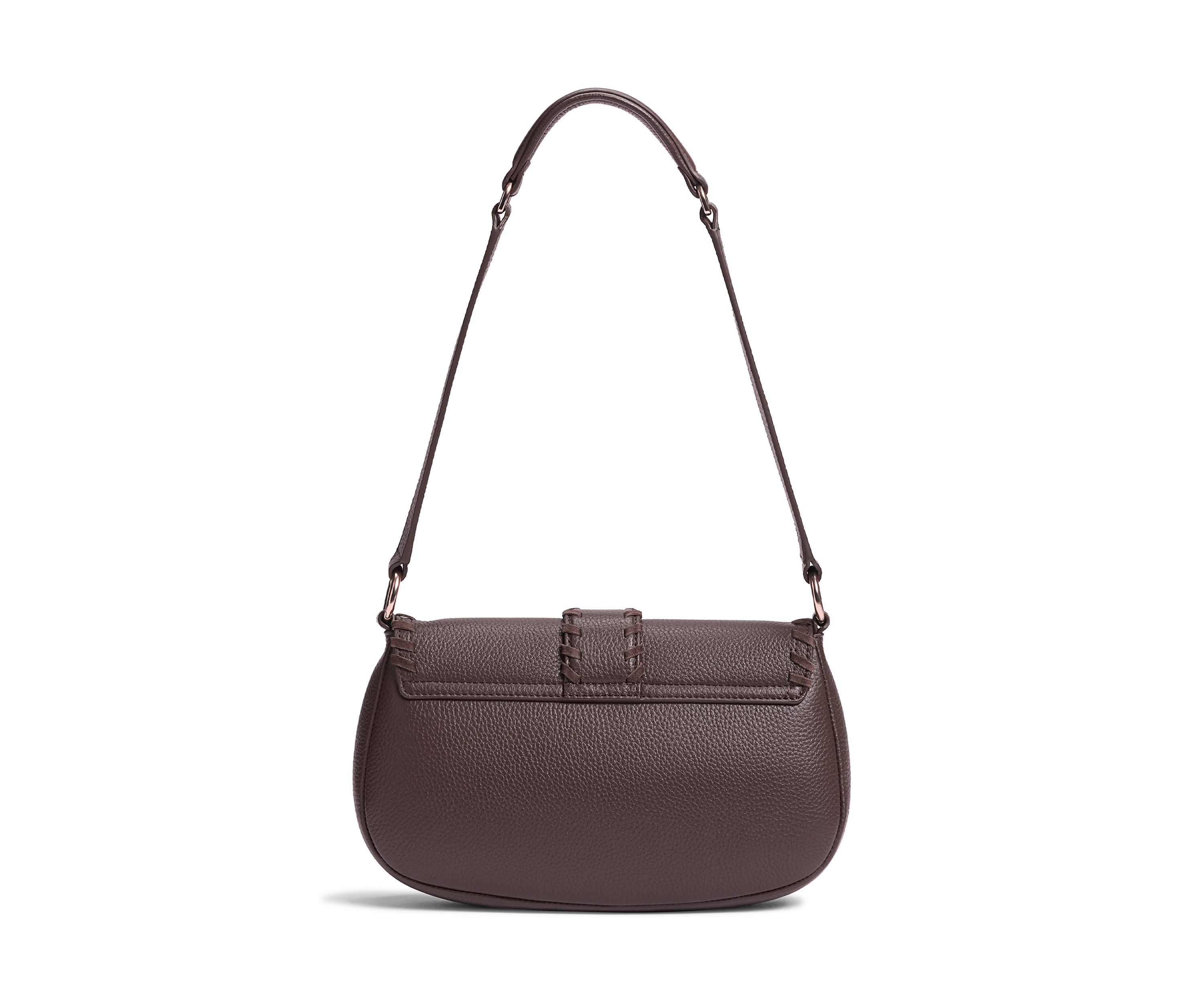 Rue Medium Shoulder Bag in Pebble Leather 