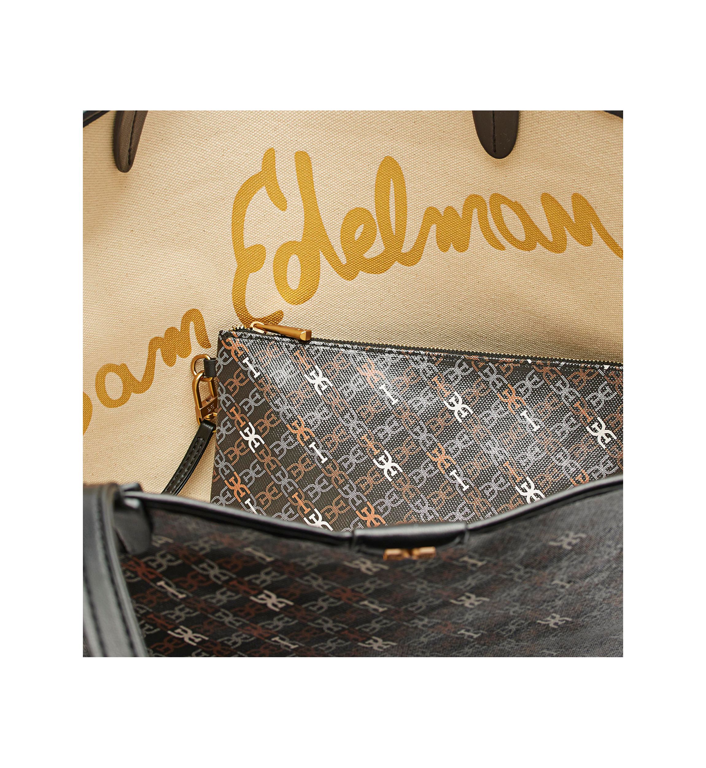 Harper Coated Canvas Monograph Shopper Tote 