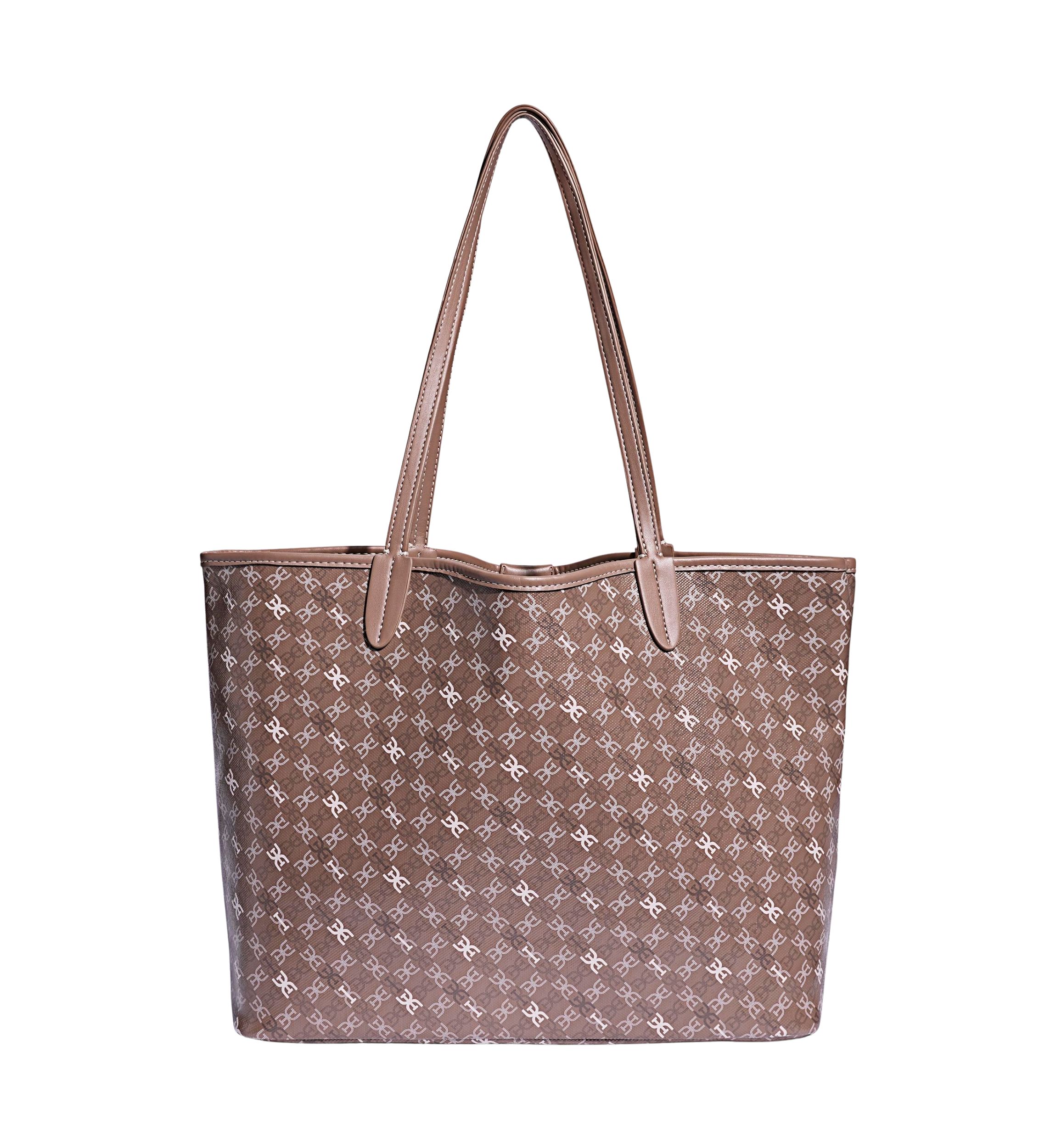 Harper Coated Canvas Medium Shopper Tote