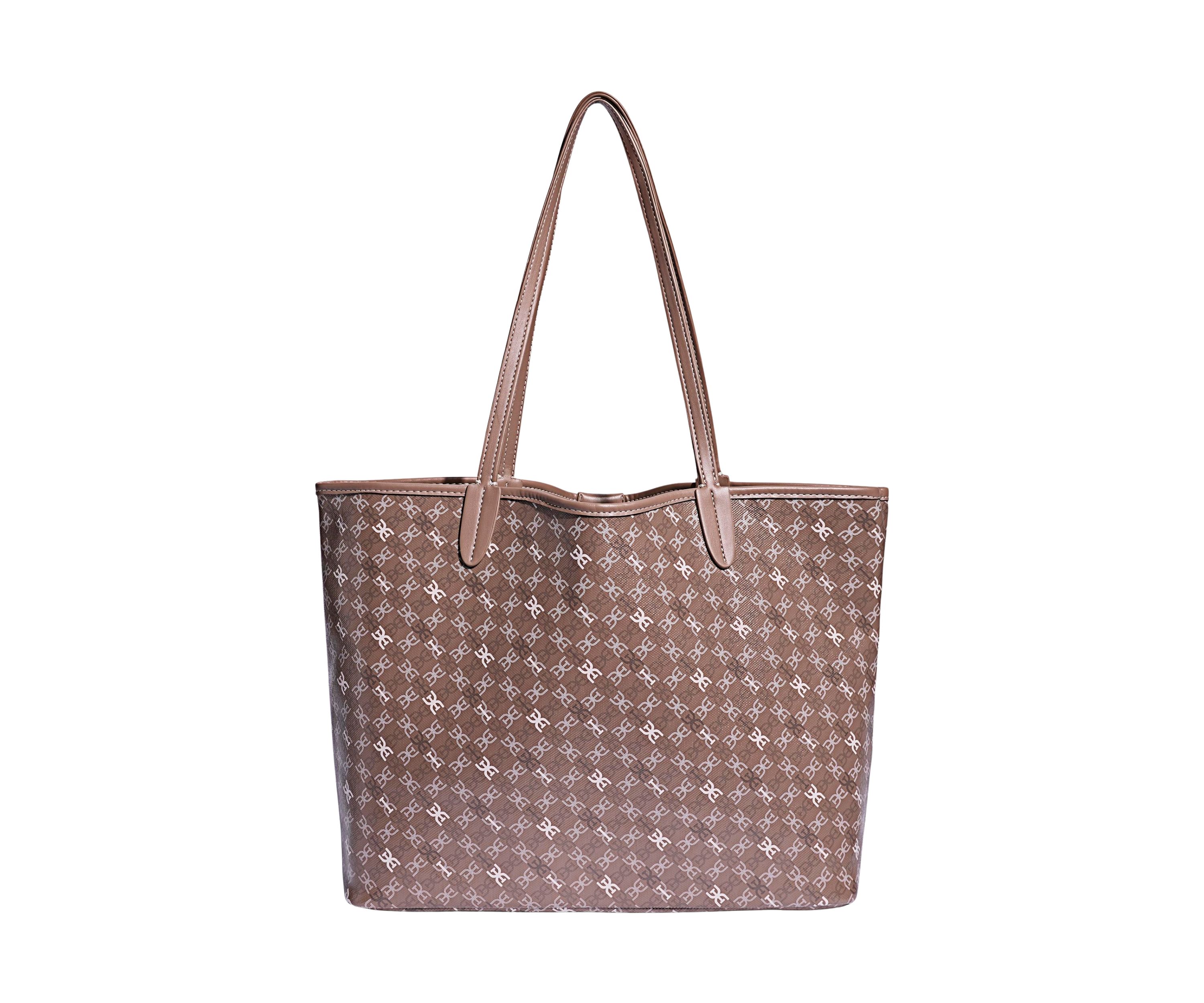 Harper Coated Canvas Medium Shopper Tote