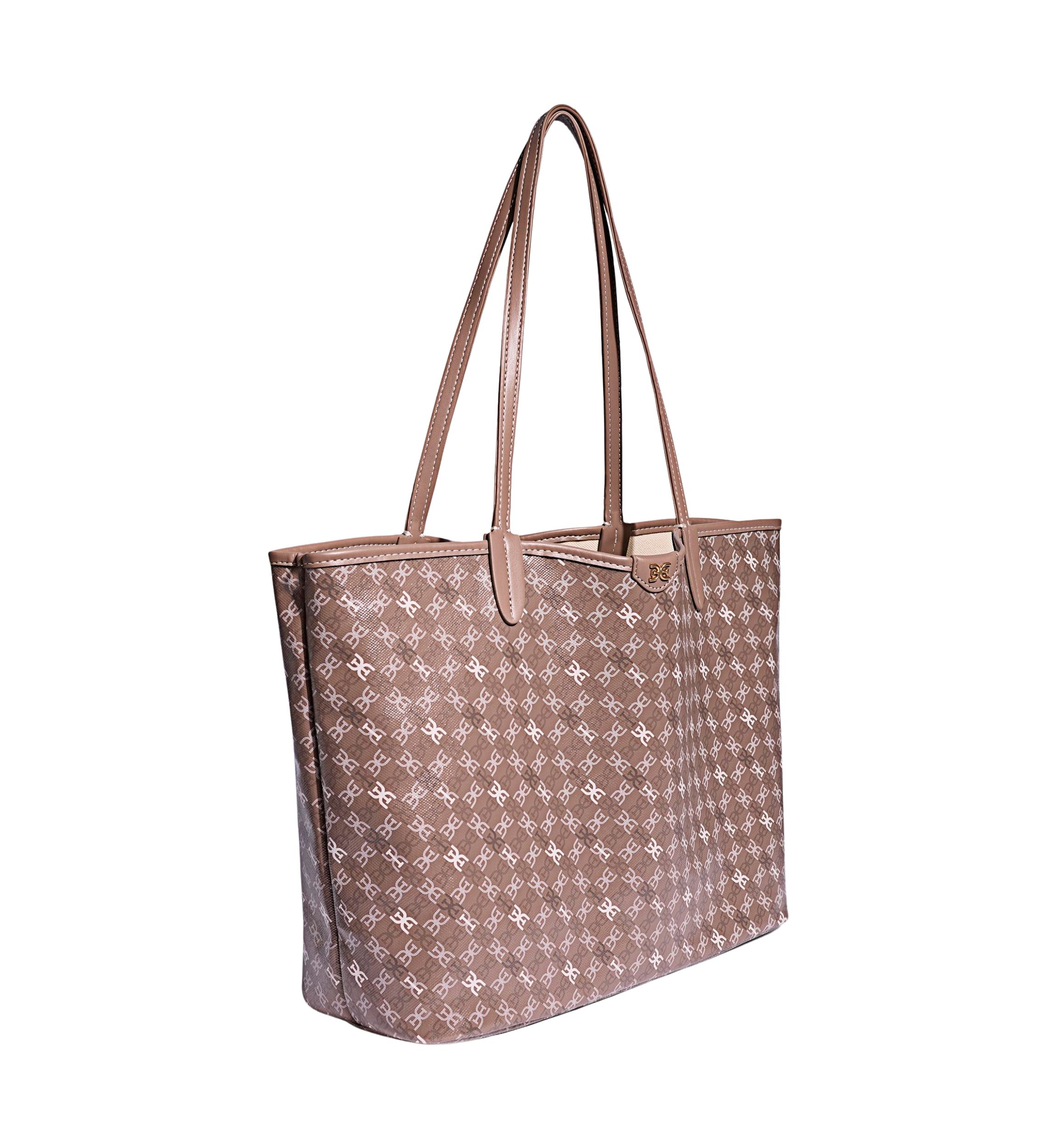 Harper Coated Canvas Medium Shopper Tote