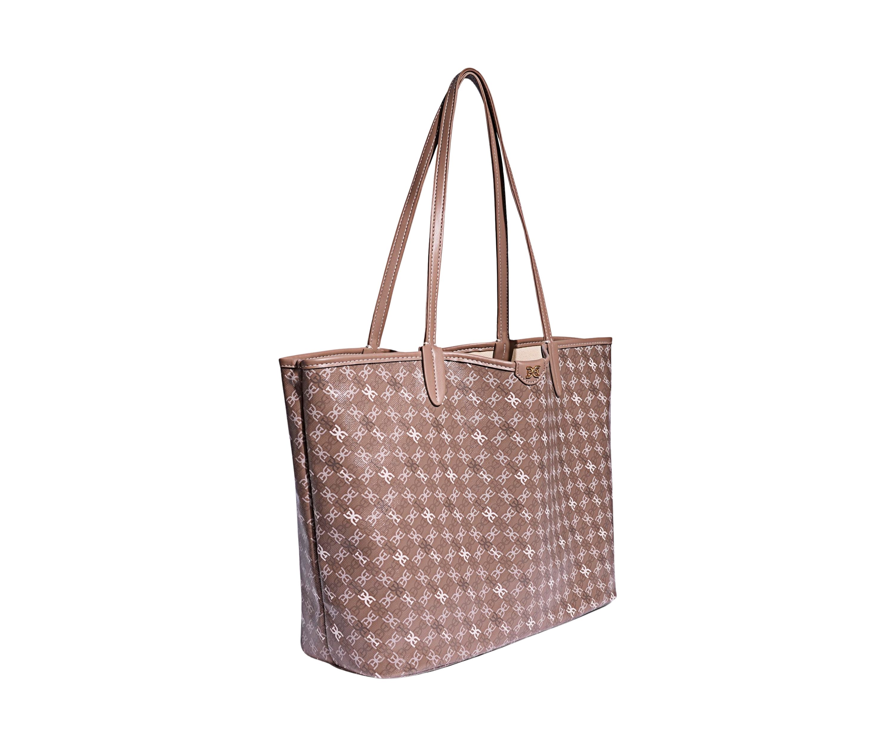 Harper Coated Canvas Medium Shopper Tote