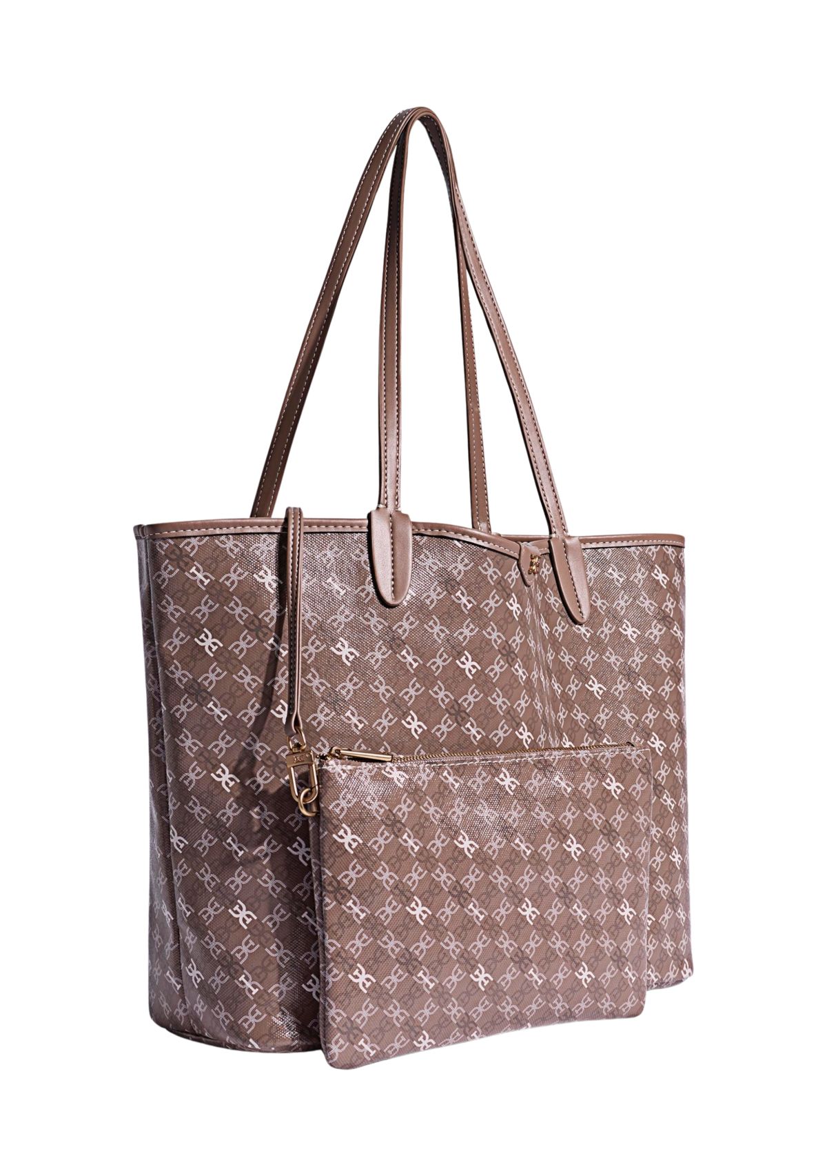 Harper Coated Canvas Medium Shopper Tote