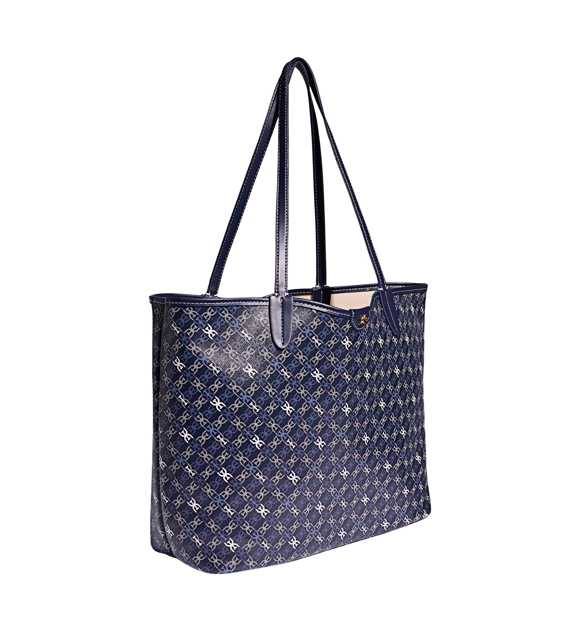   Harper Coated Canvas Medium Shopper Tote 