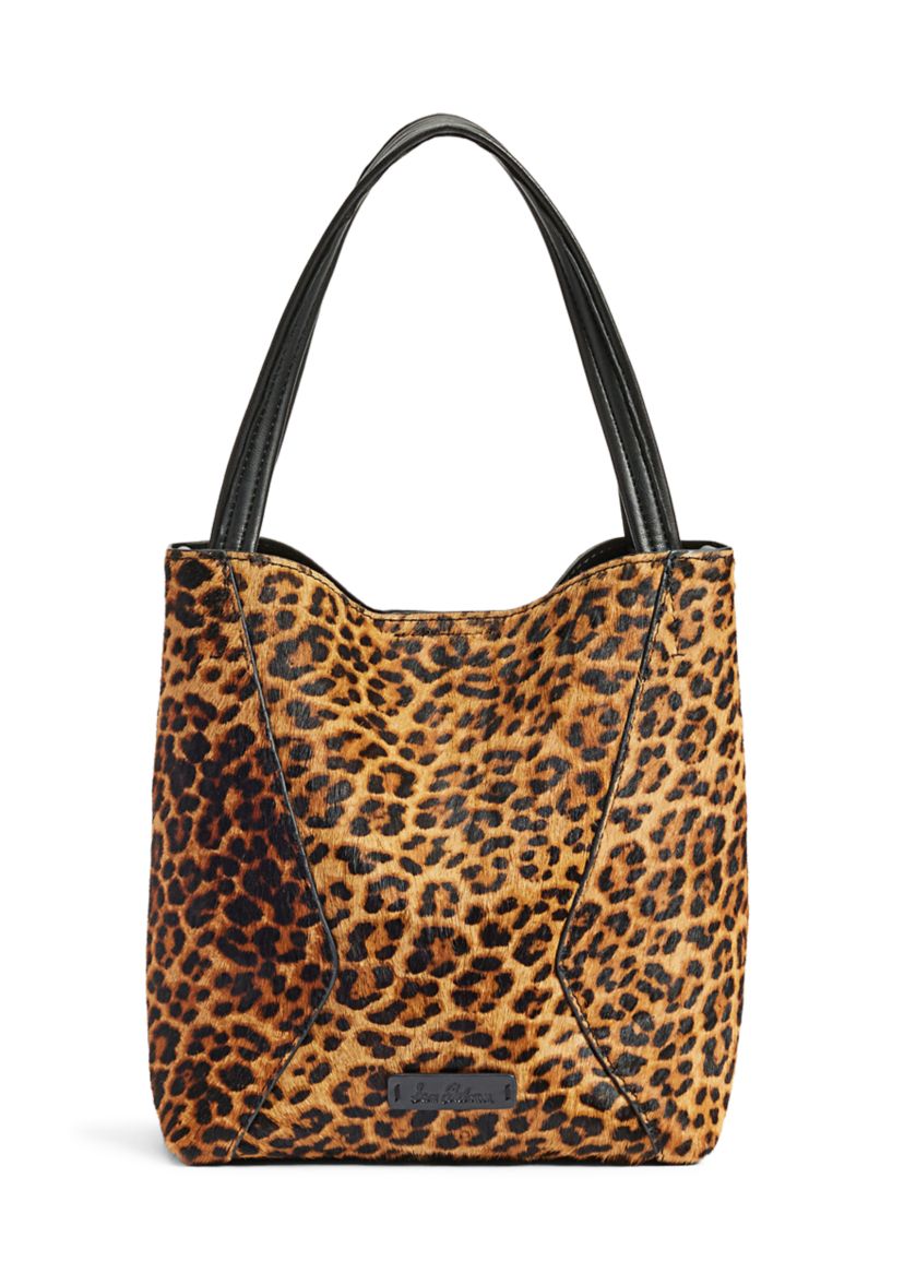 Sam Edelman Jovee Leopard Haircalf Bracelet Bag | Belk
