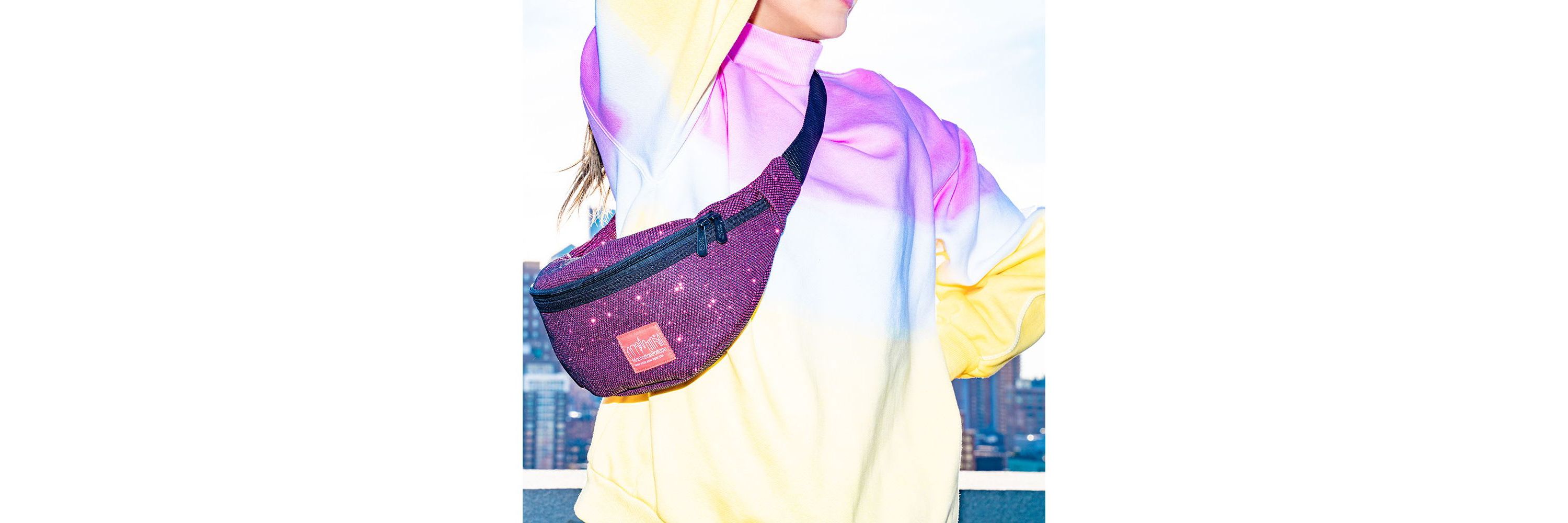 Midnight Brooklyn Bridge Waist Bag