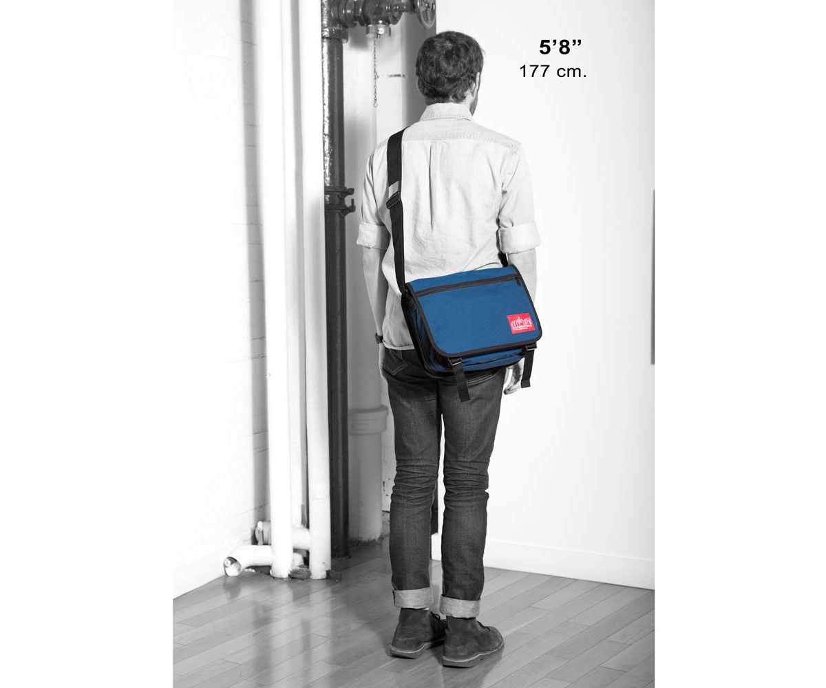 Europa Messenger Bag With Back Zipper And Compartments