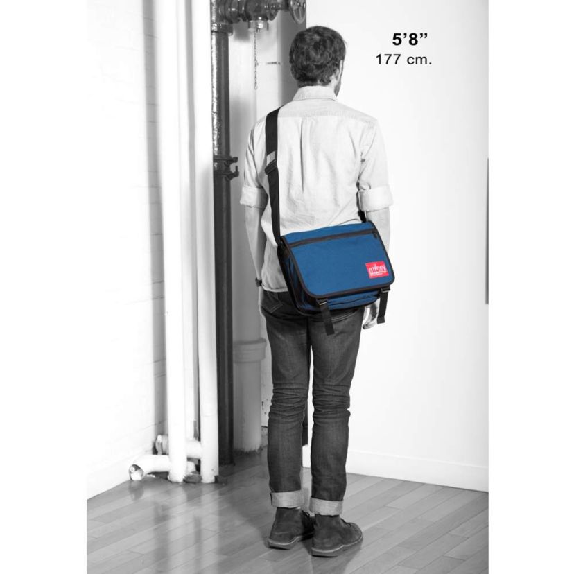 Europa Messenger Bag With Back Zipper And Compartments