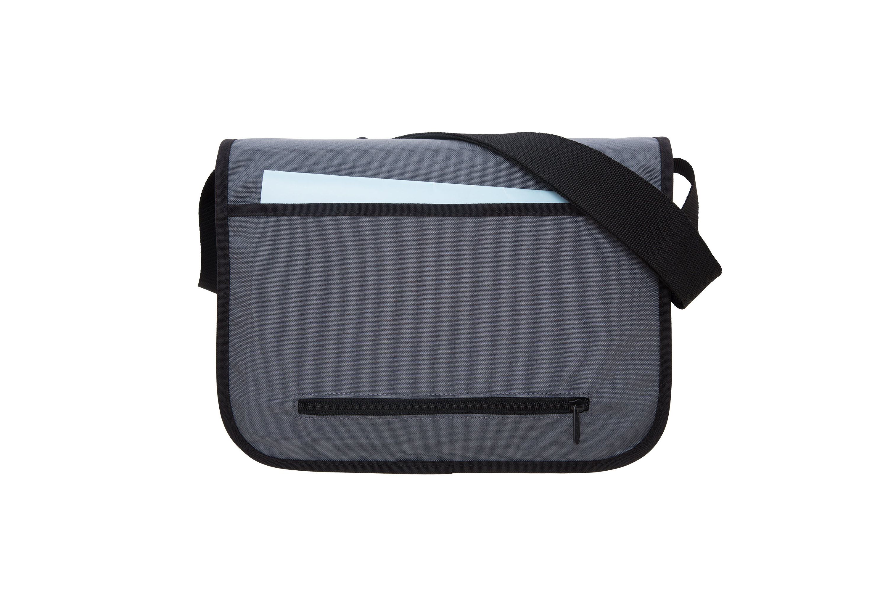Europa Messenger Bag With Back Zipper And Compartments