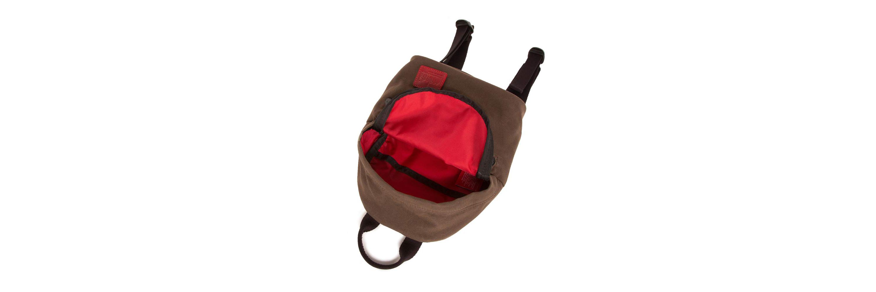 Waxed Nylon Randalls Island Mini Backpack