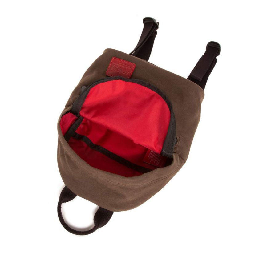 Waxed Nylon Randalls Island Mini Backpack