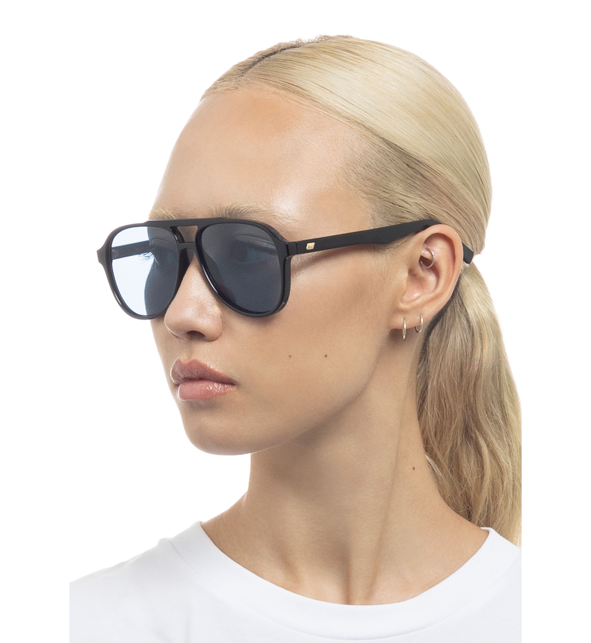 Tragic Magic Oval Frame Sunglasses