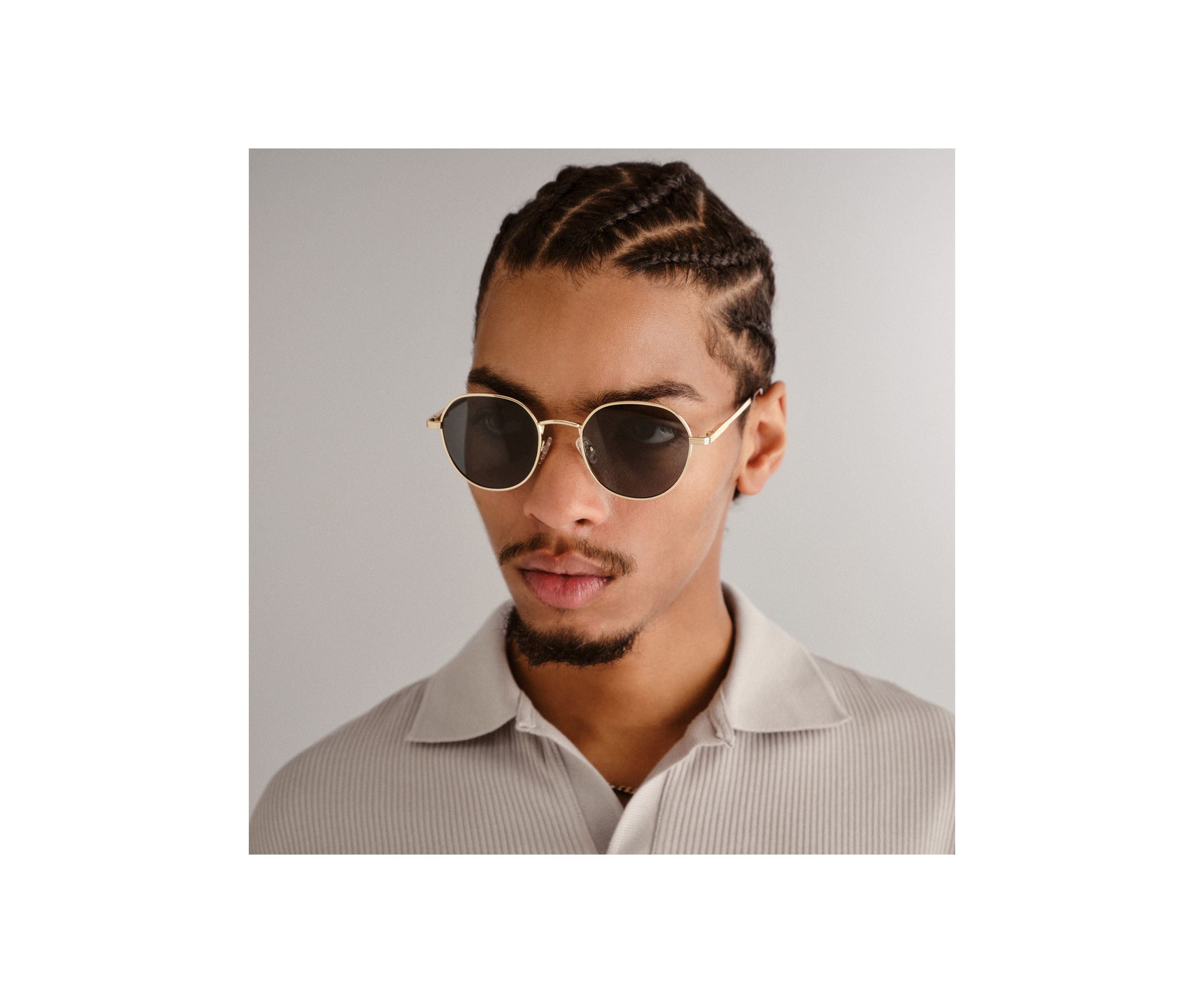 Odyssey Round Frame Sunglasses