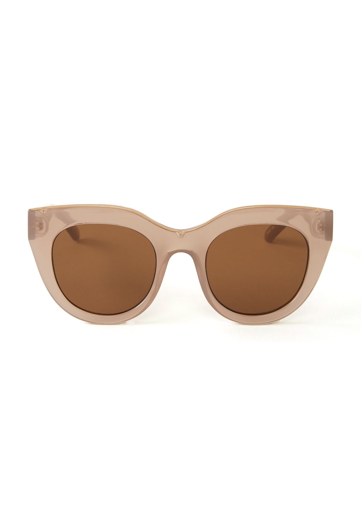 Air Heart Oversized Frame Sunglasses