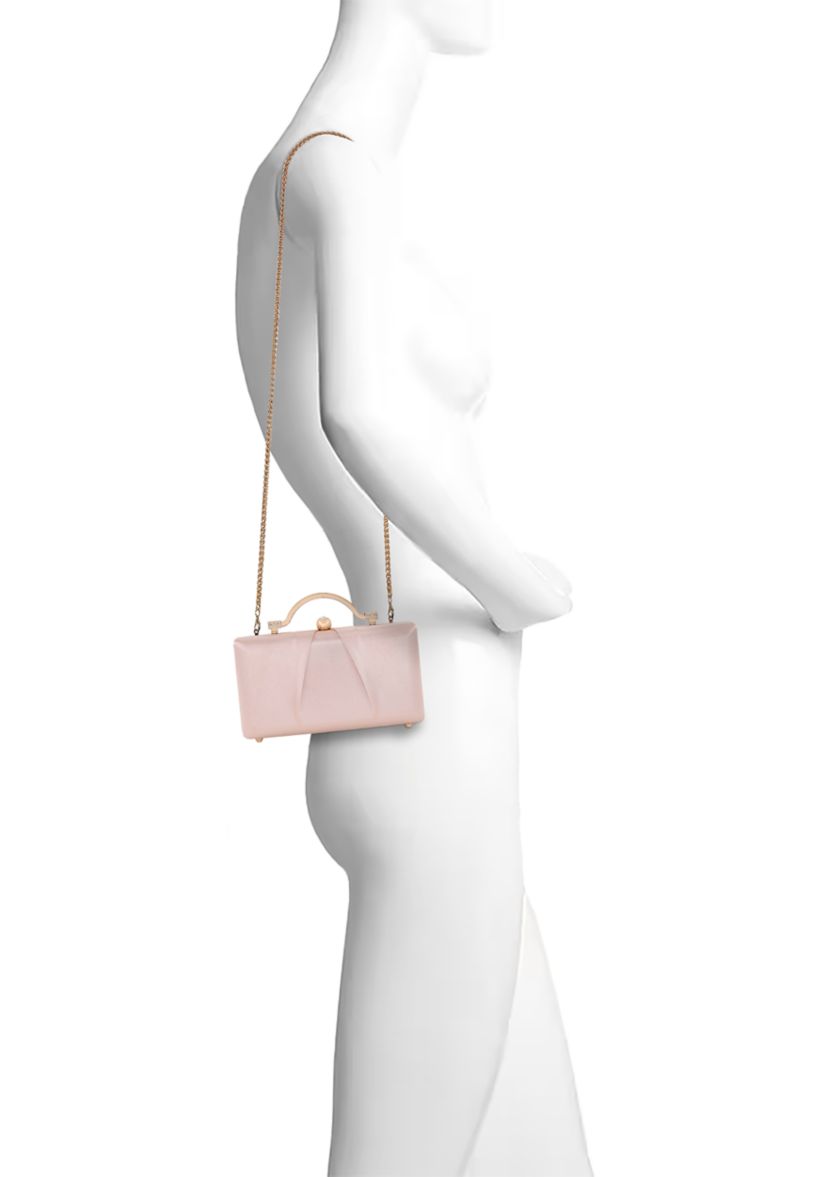 Center Pleat Clutch with Back Pocket 