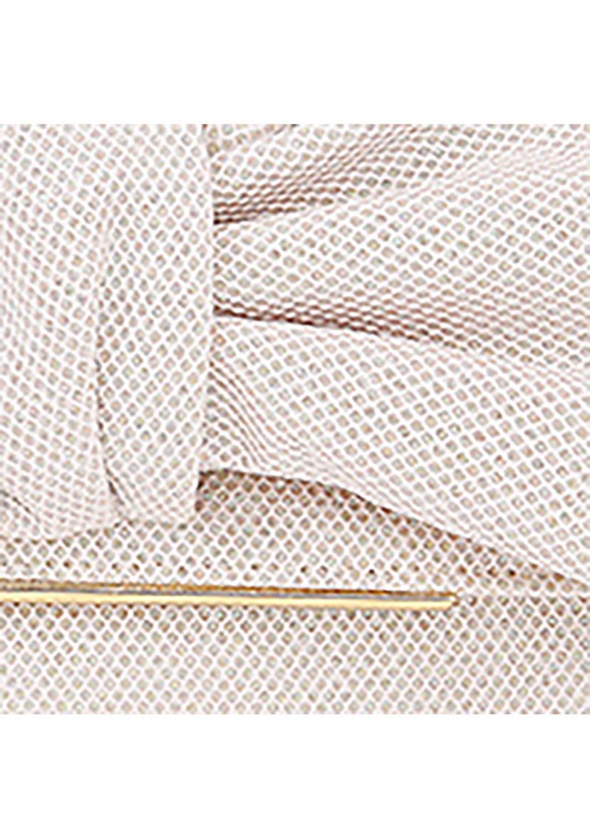 Sparkle Jacquard Bow Envelope Clutch 