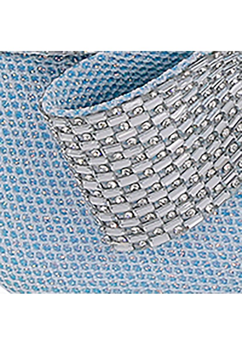 Sparkle Jacquard Large Crystal Bow Minaudiere 