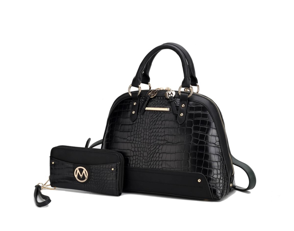Nora Croco Handbag