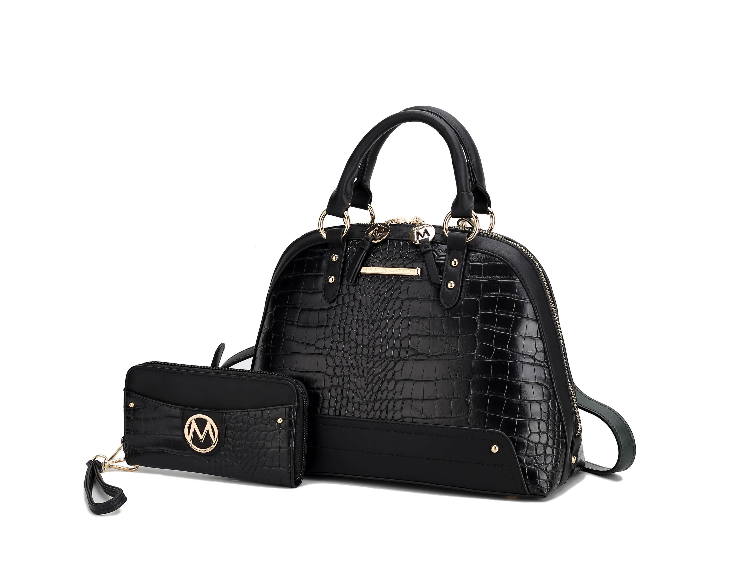 Nora Croco Handbag