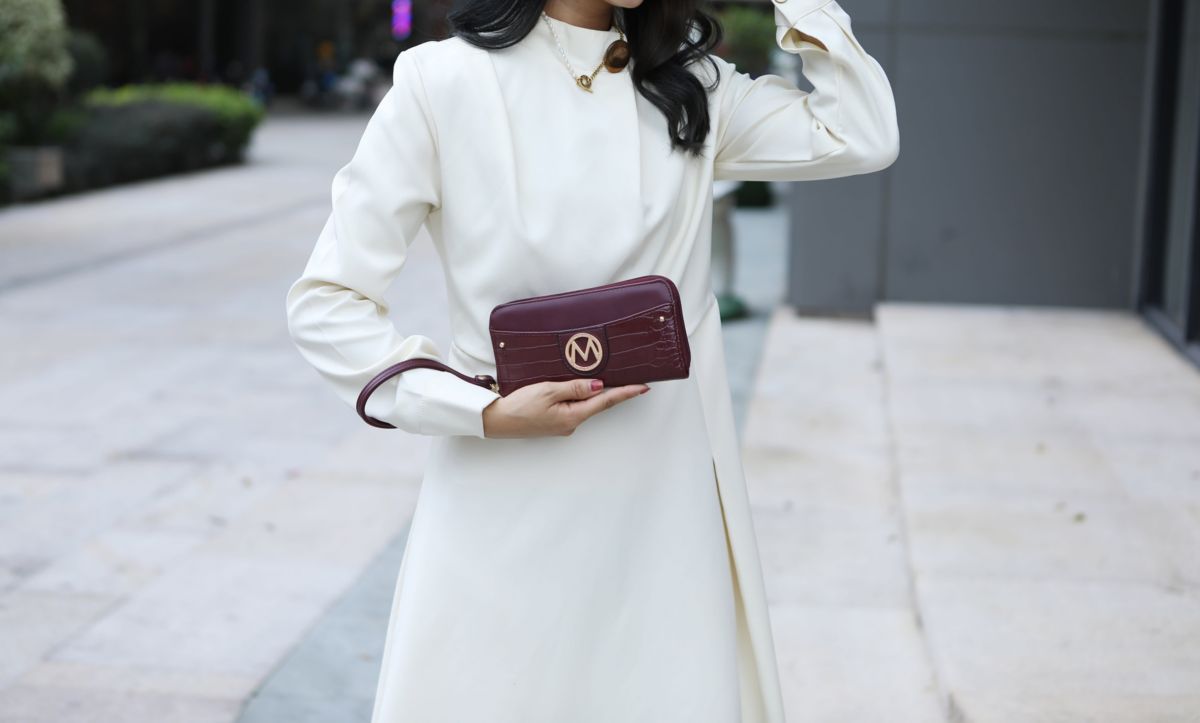 Nora Croco Handbag