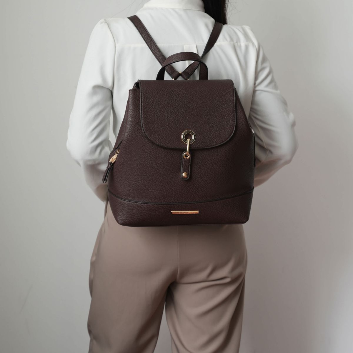 Laura Vegan Leather Backpack