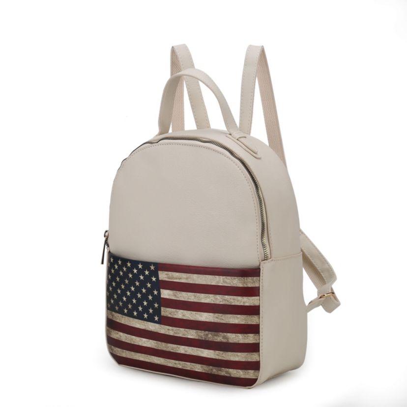 belk womens mini backpack Briella Vegan Leather Women’s Flag Backpack