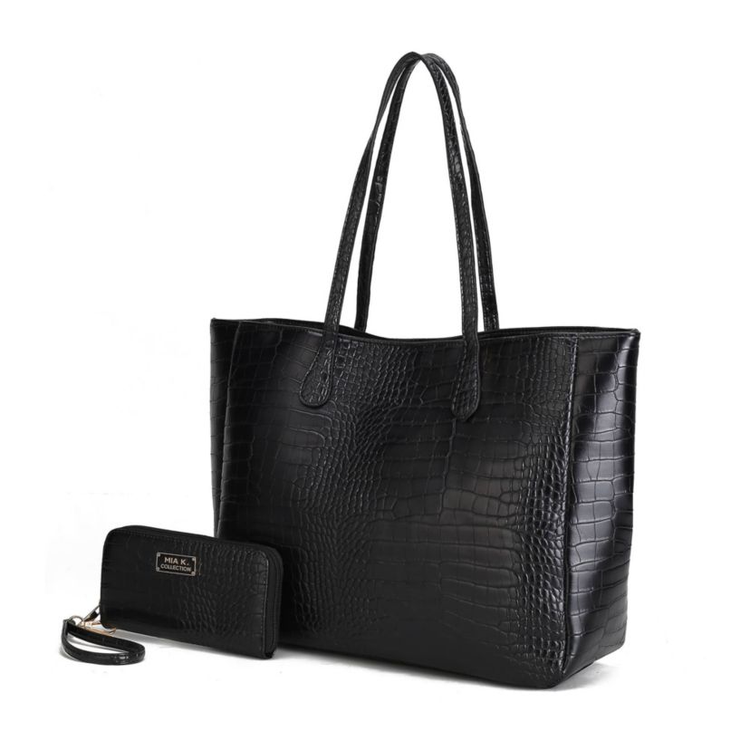 Sadie Oversize Tote & Wallet Set
