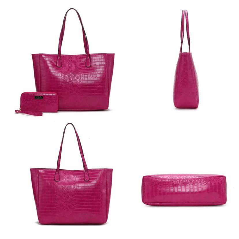 Sadie Oversize Tote & Wallet Set