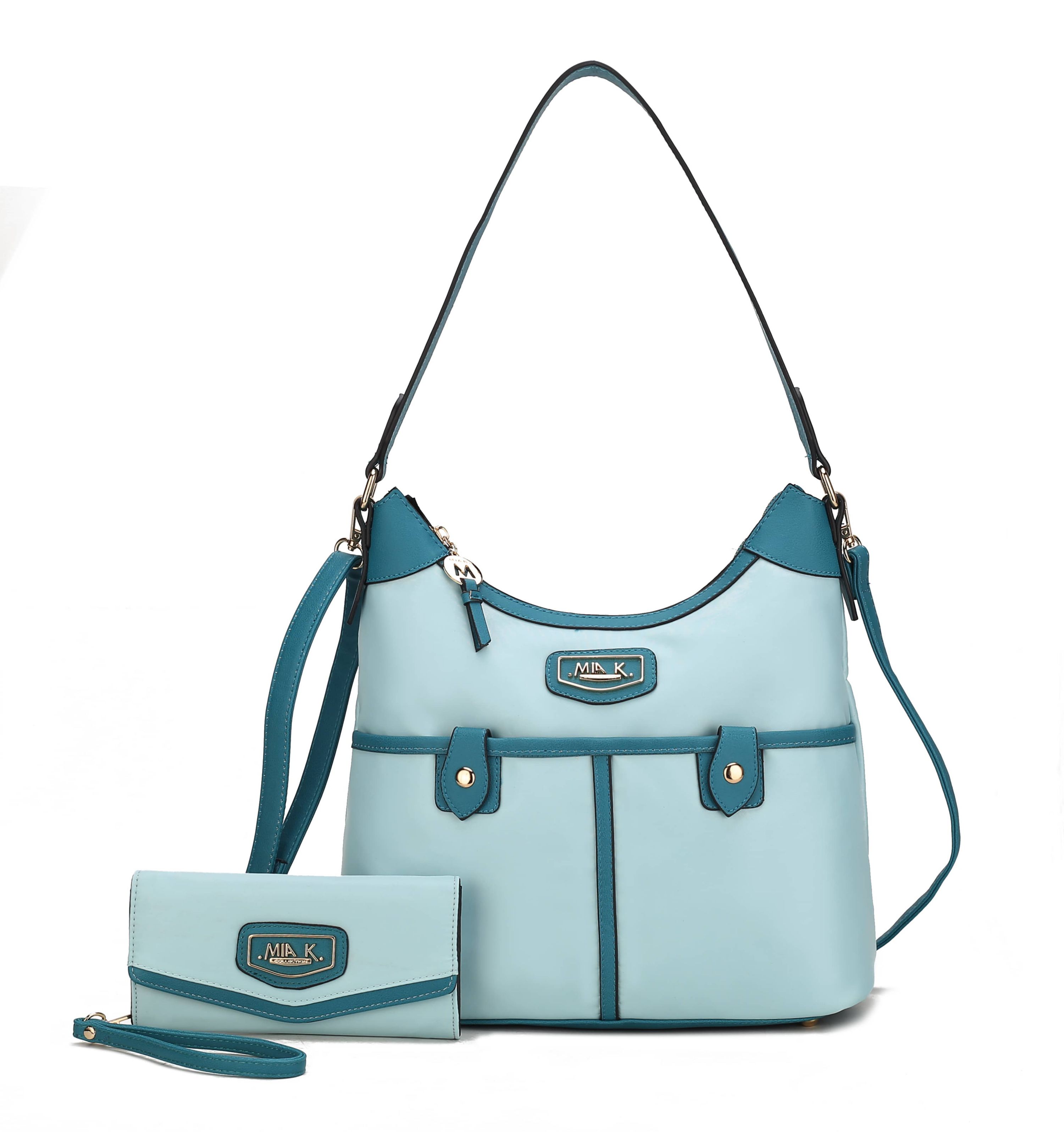 Nylon Hobo Shoulder with  Wallet