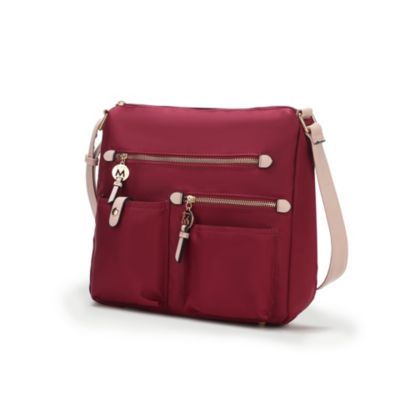 MIA K COLLECTION Serena Nylon Shoulder Bag