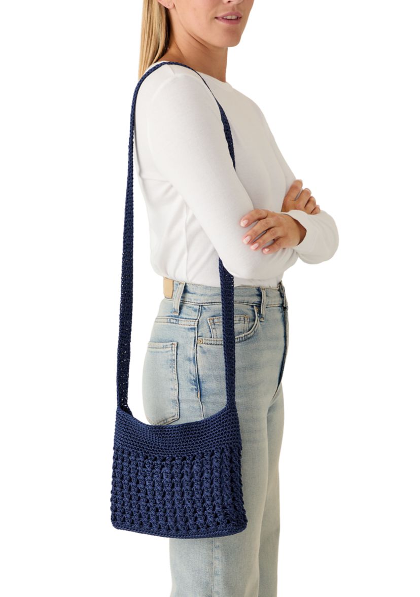 Wild Flower Top Zip Crossbdoy Bag | Belk