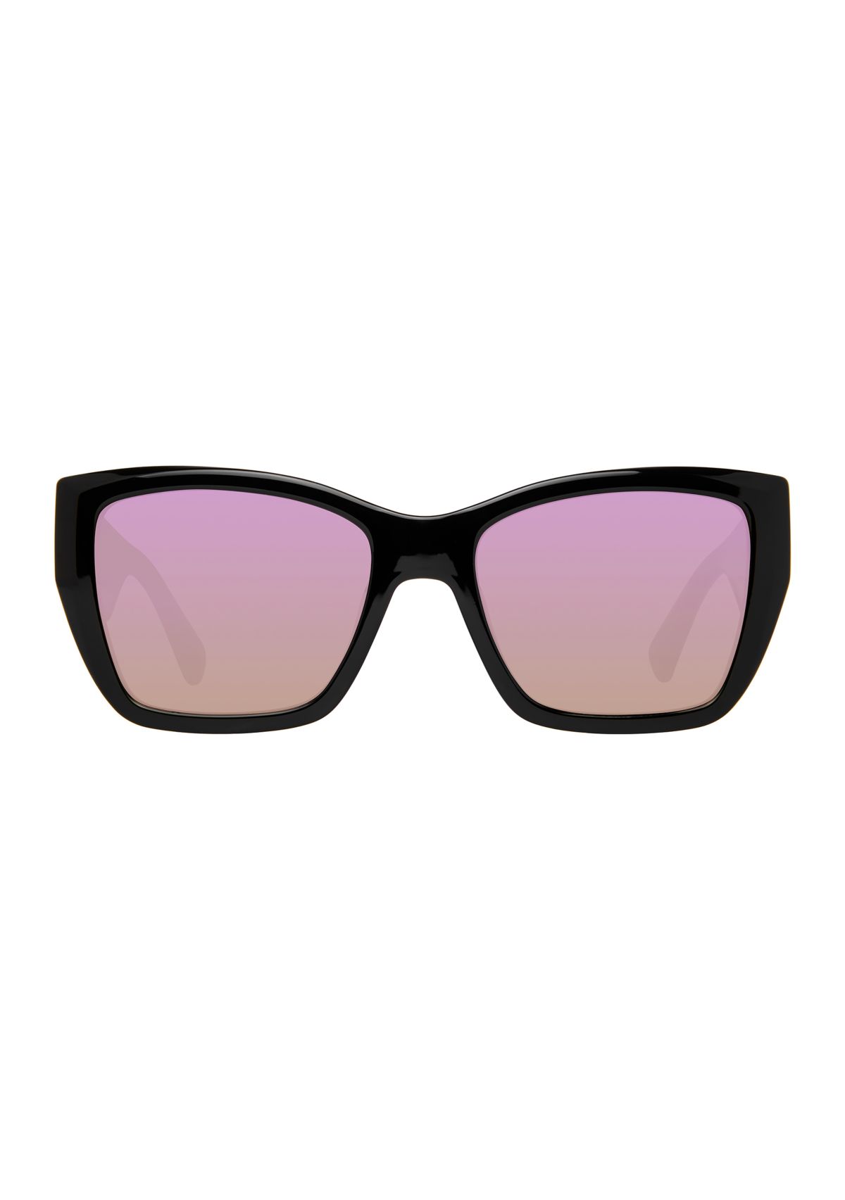 Kensington Rectangular Frame Crystal Sunglasses