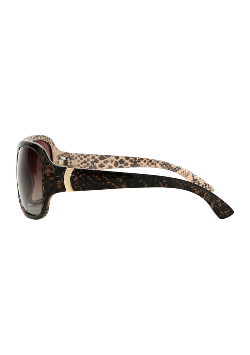 Rectangular Frame Sunglasses