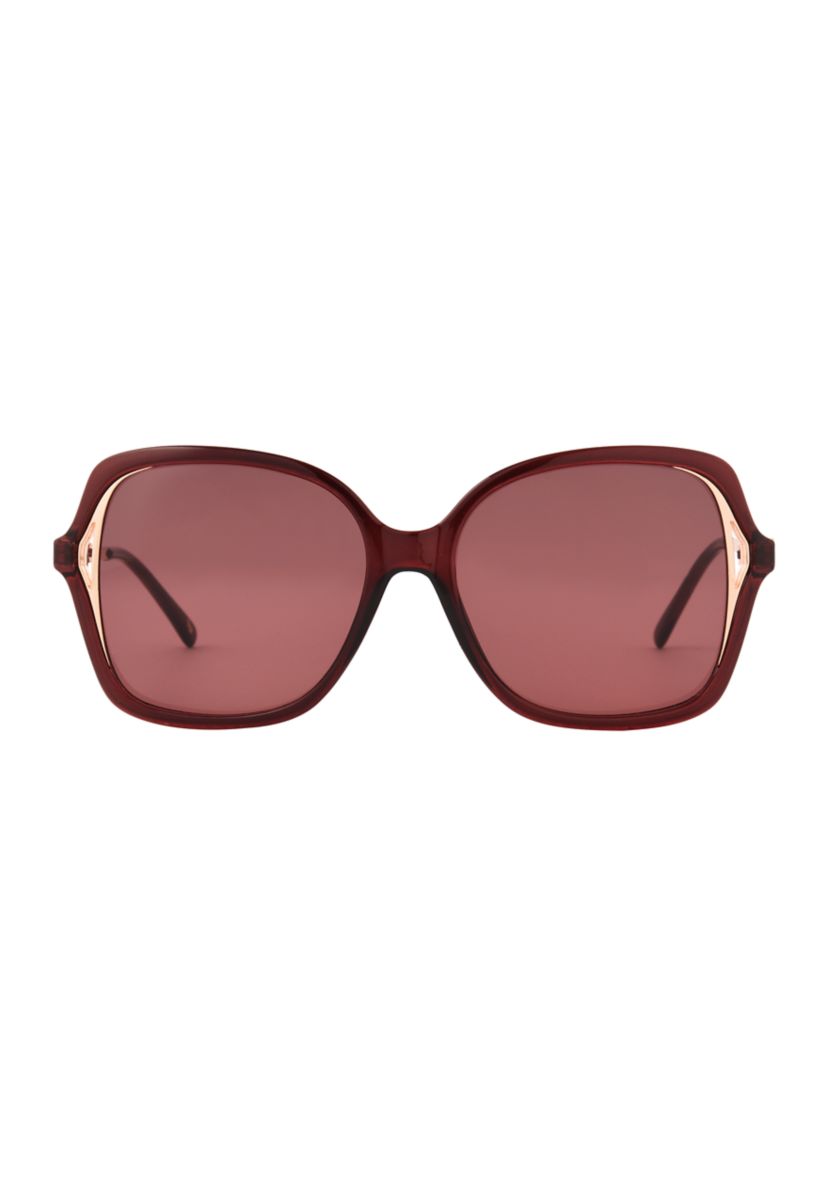 Bold Square Frame Sunglasses