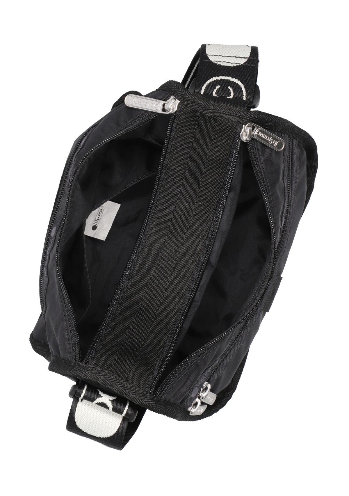 Small Everyday Bag, Logo Jacquard Black 