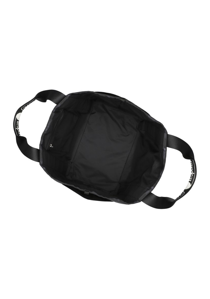 Reversible Pocket Tote, Logo Jacquard Black