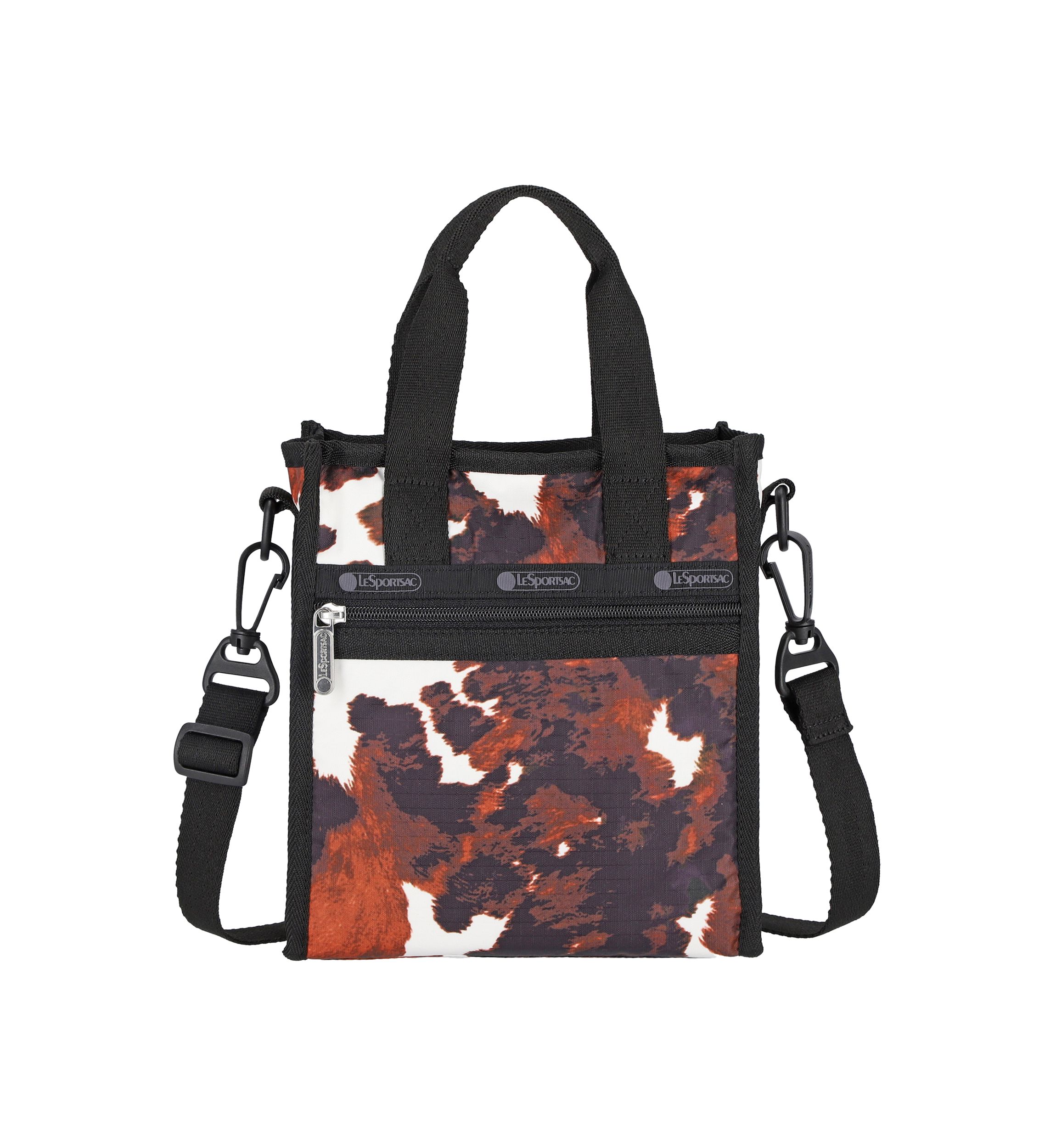 Mini Tote, Cow Chic