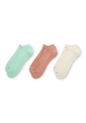 Nike Everyday Plus Cushion Training No-Show Socks - 3-Pack, Small