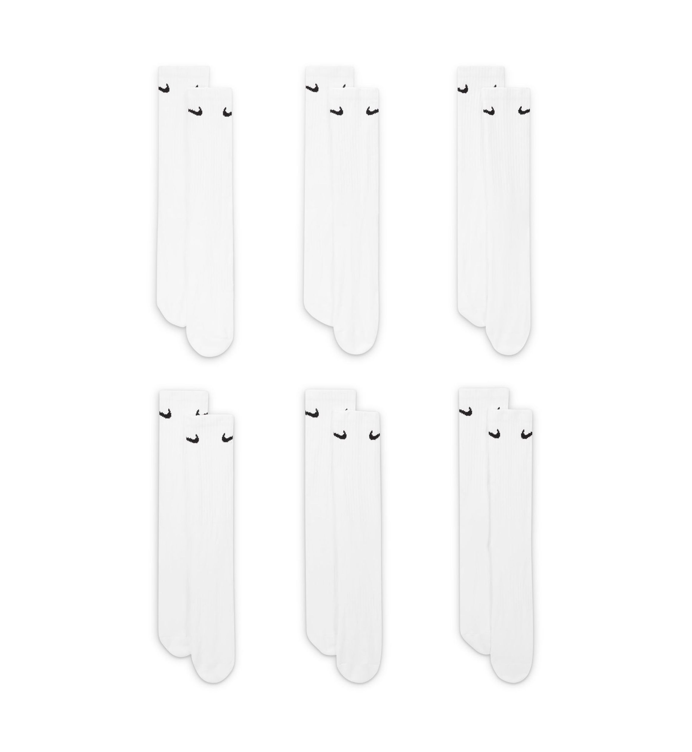 Everyday Plus Cushioned Socks - 6 Pack