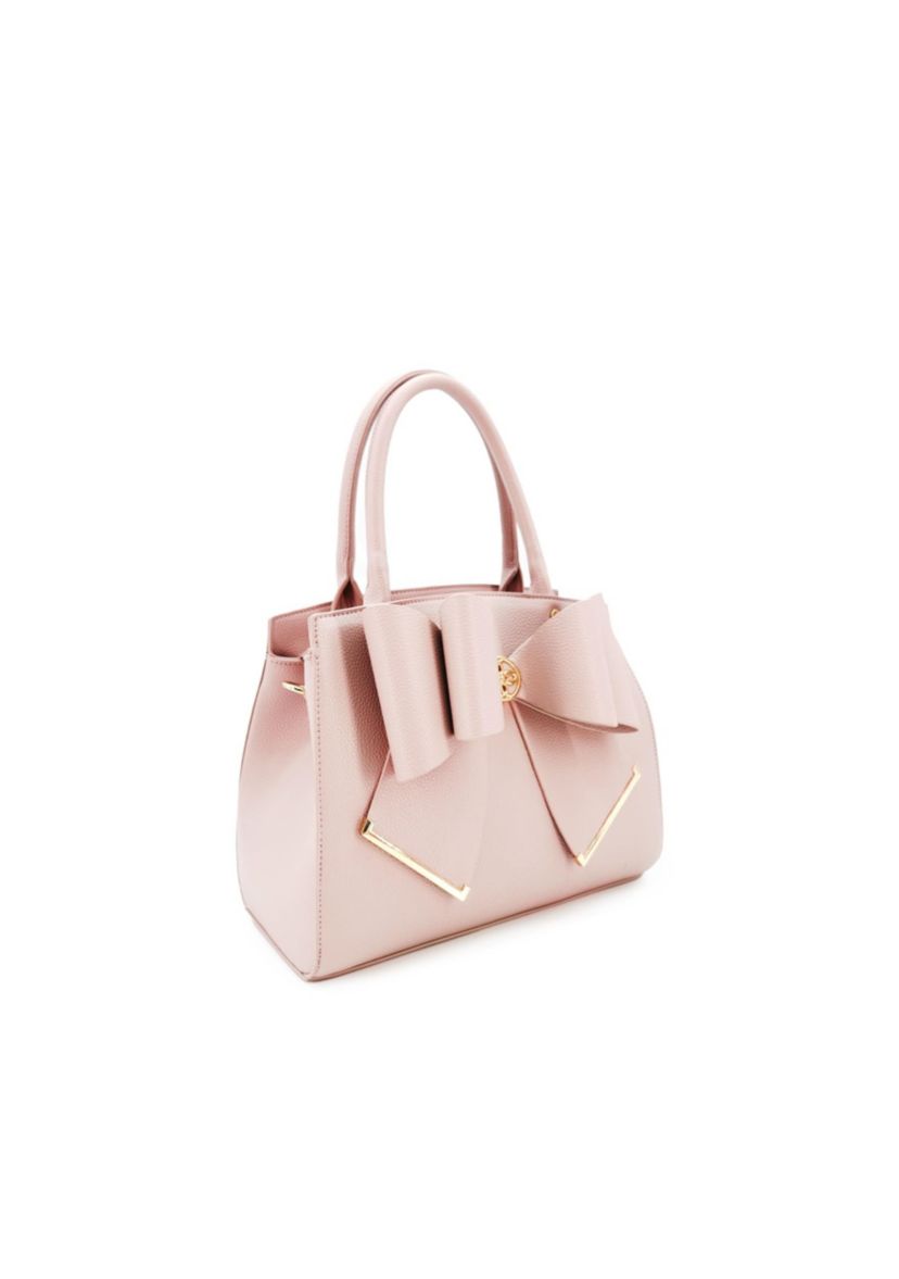 Grace Bowtie Top Handle Satchel Bag