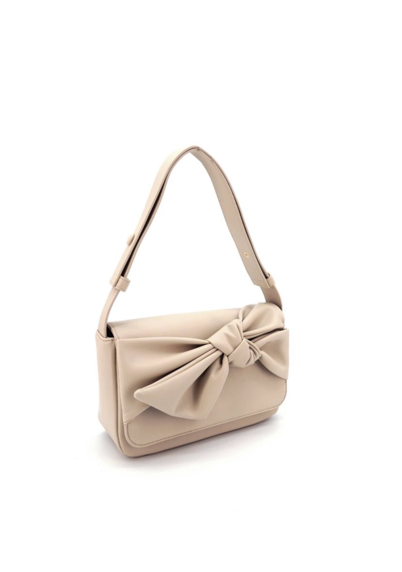 Elena Bow Shoulder Bag